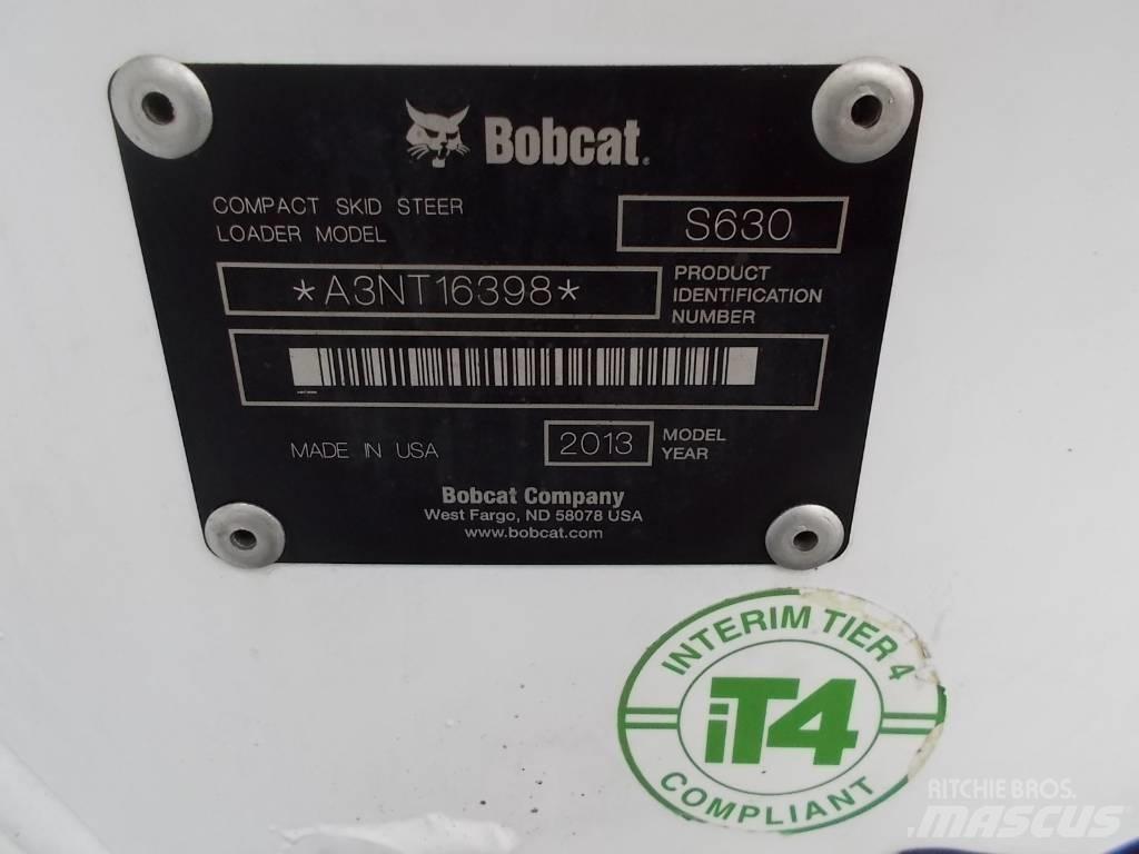 Bobcat S630 Krautuvai su šoniniu pasukimu
