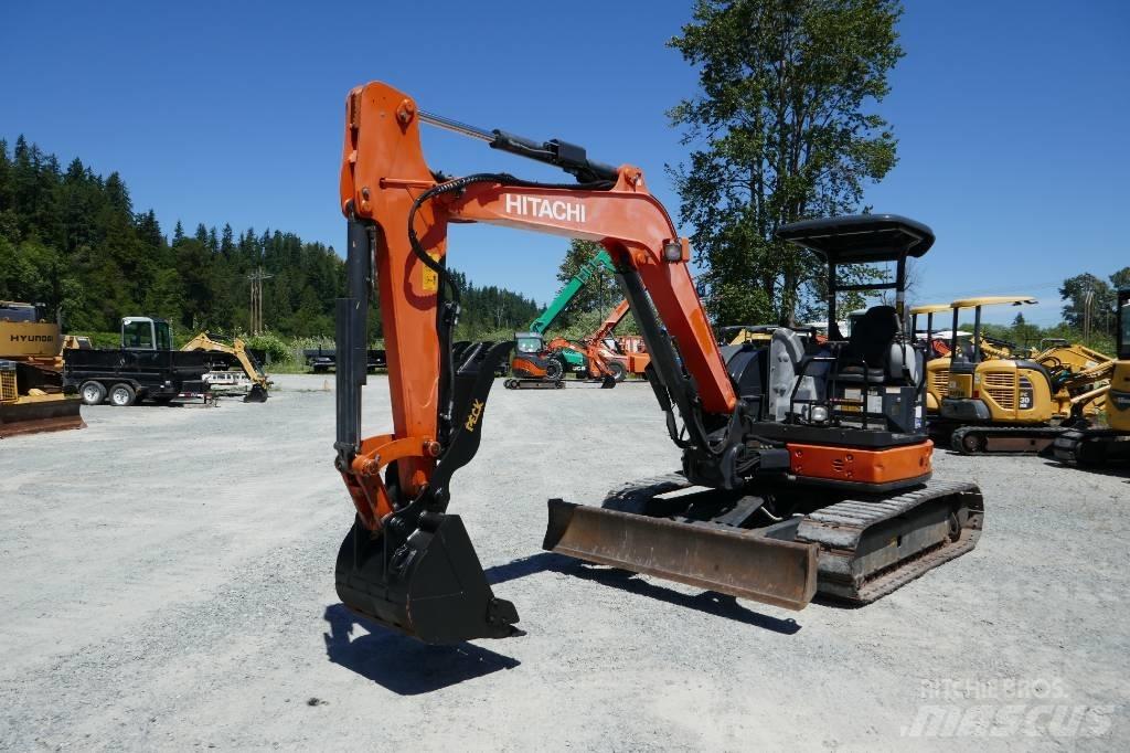 Hitachi ZX50U-5B Mini ekskavatoriai < 7 t