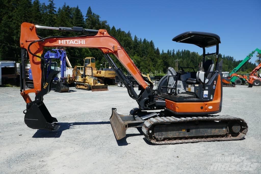 Hitachi ZX50U-5B Mini ekskavatoriai < 7 t