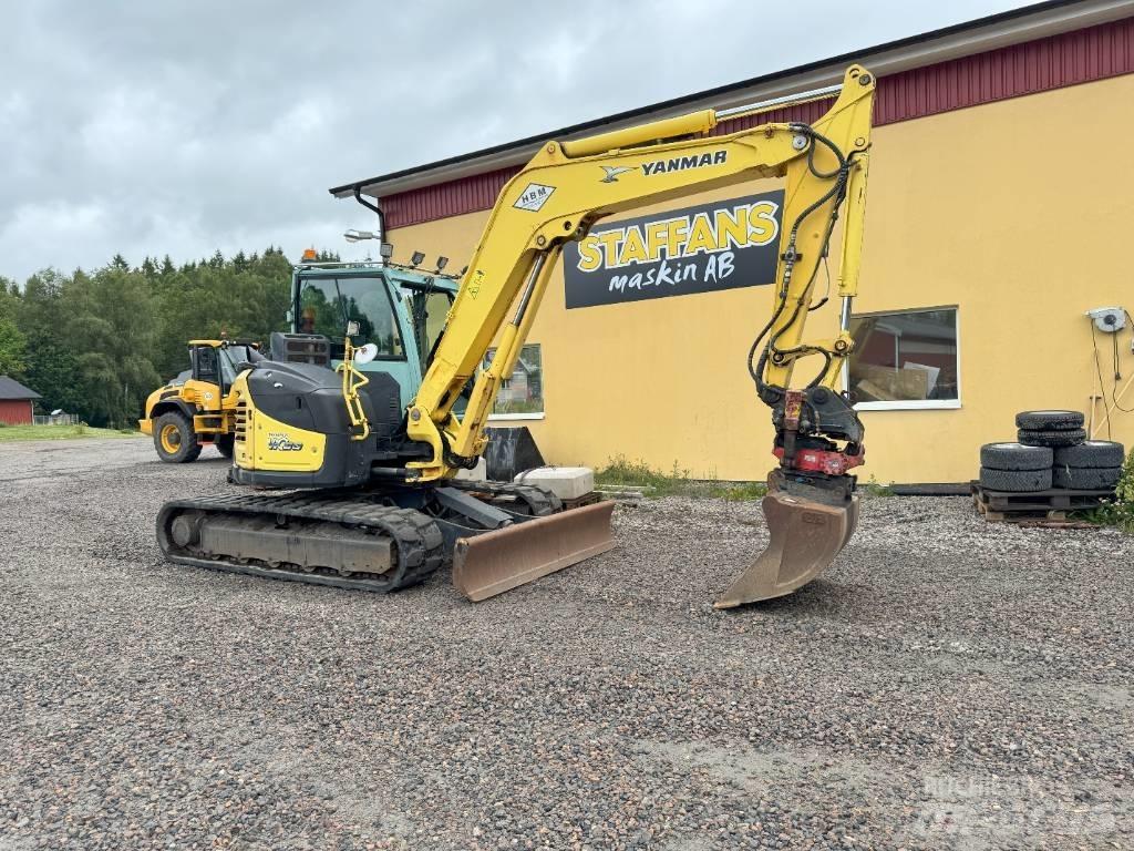 Yanmar Vio 80 Vidutinės galios ekskavatoriai 7-12 t