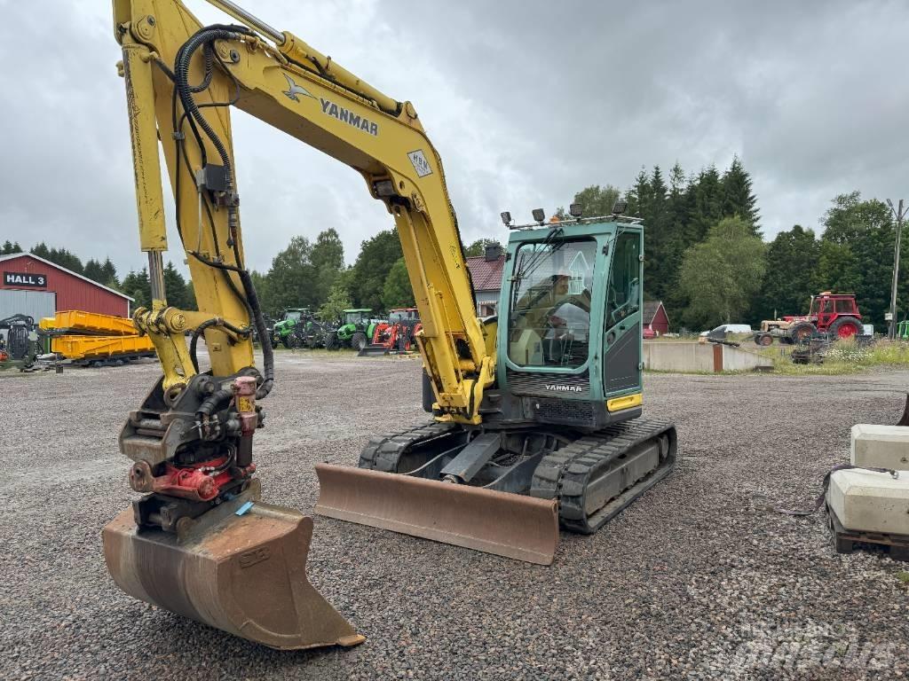 Yanmar Vio 80 Vidutinės galios ekskavatoriai 7-12 t