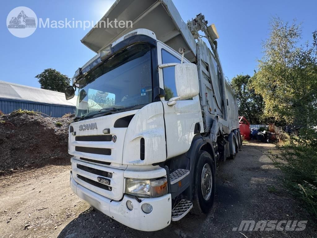 Scania P 420 GB Šiukšliavežės