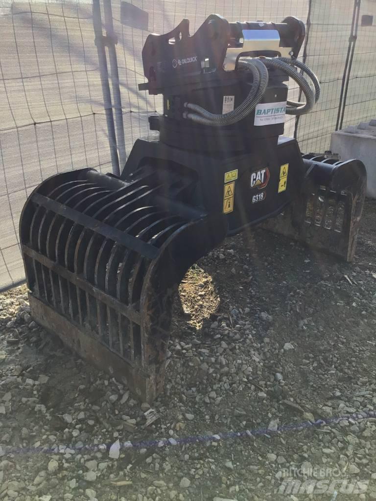 CAT G315B Griebtuvai