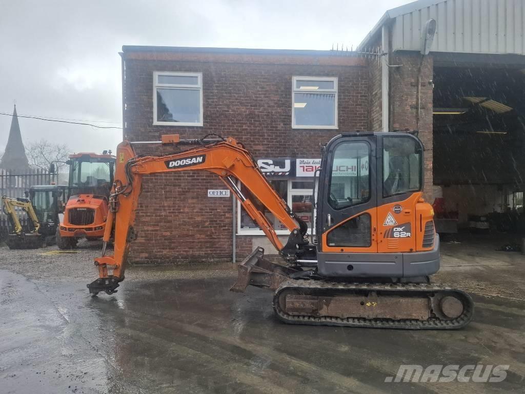Doosan DX 62 R-3 Mini ekskavatoriai < 7 t