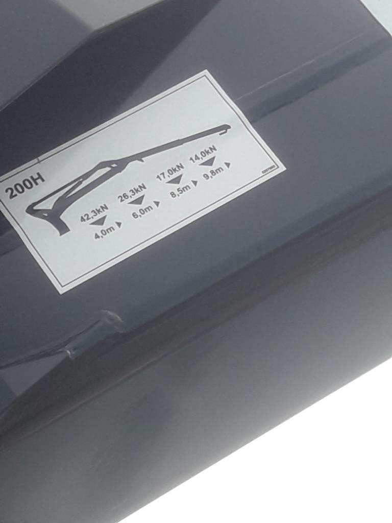 Komatsu 200H Medžių kirtimo mašinų kranai