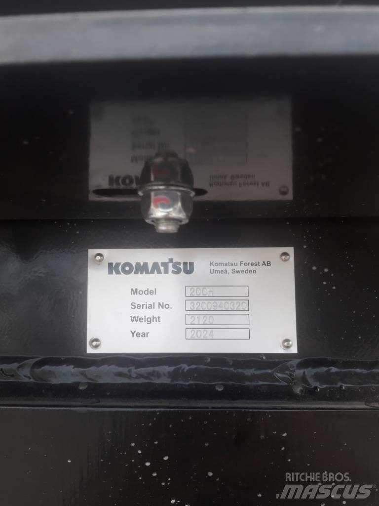 Komatsu 200H Medžių kirtimo mašinų kranai