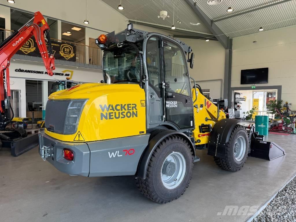 Wacker Neuson WL 70 Naudoti ratiniai krautuvai