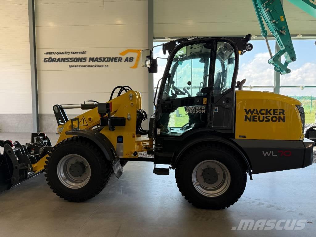 Wacker Neuson WL 70 Naudoti ratiniai krautuvai