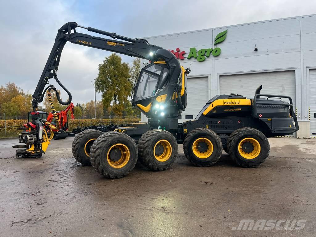 Ponsse Scorpion King Miško technika (Harvesteriai)