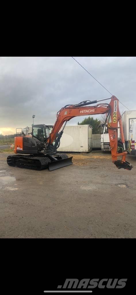  2021 Hitachi 85-6 Vidutinės galios ekskavatoriai 7-12 t