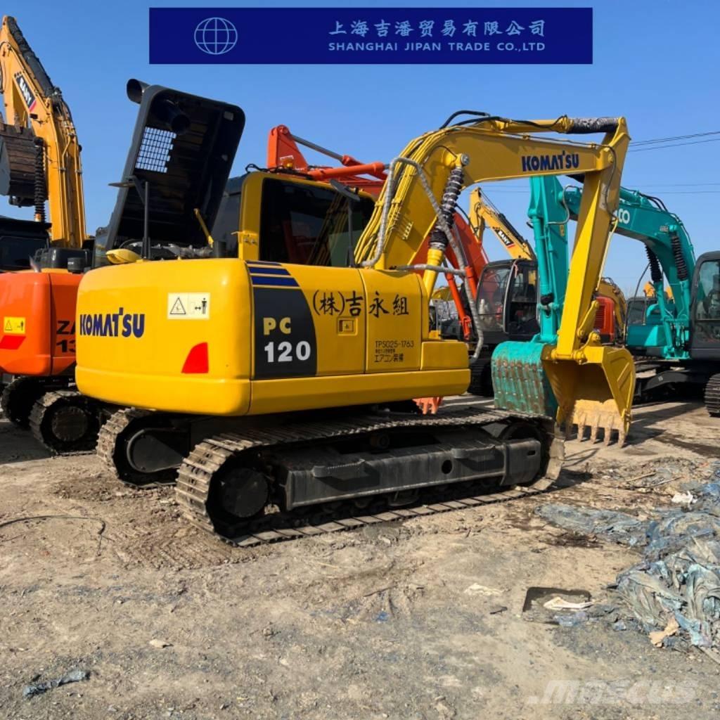 Komatsu PC 120 Vidutinės galios ekskavatoriai 7-12 t