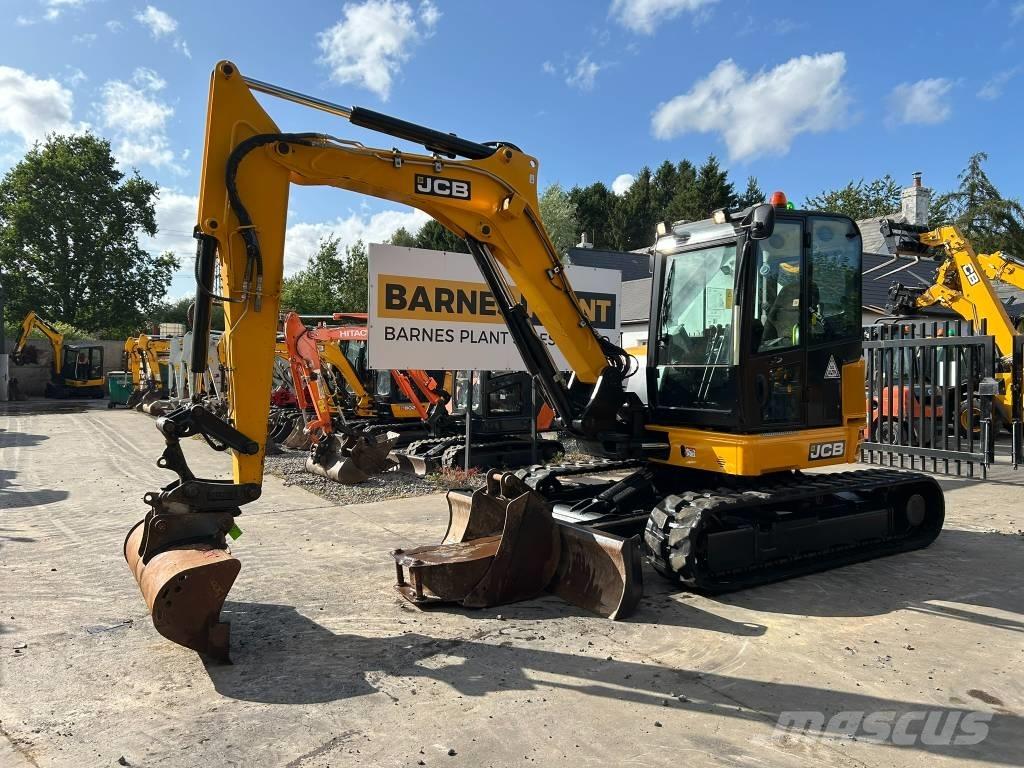 JCB 85 Z-1 Vidutinės galios ekskavatoriai 7-12 t