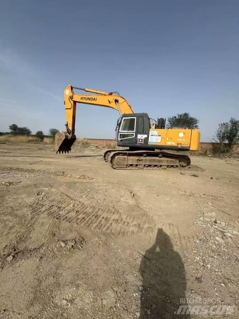 Hyundai R305lc-7 Vikšriniai ekskavatoriai