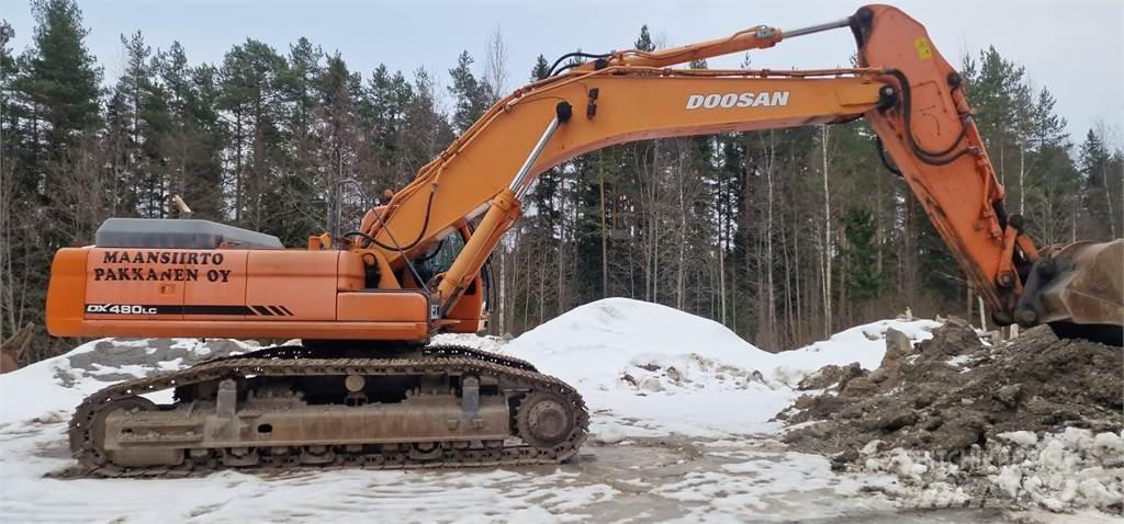 Doosan DX 480 LC Vikšriniai ekskavatoriai