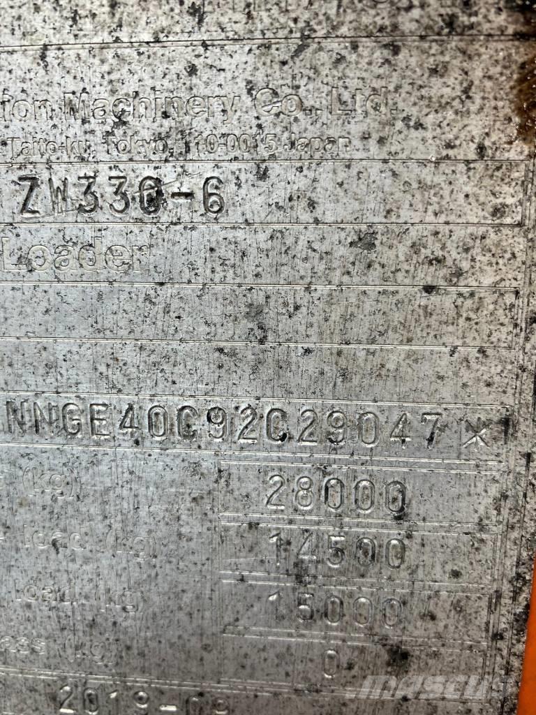 Hitachi ZW330-6 Naudoti ratiniai krautuvai
