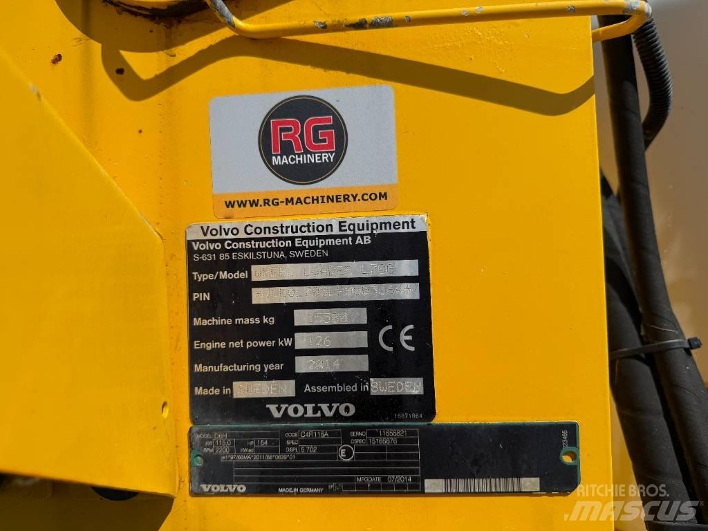 Volvo L 70 G Naudoti ratiniai krautuvai
