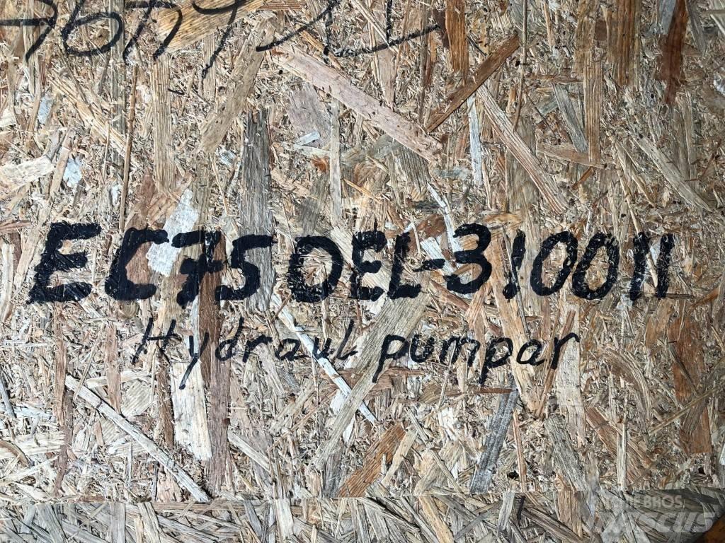 Volvo EC750E Hidraulikos įrenginiai