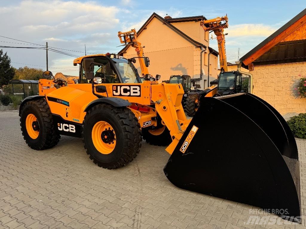 JCB 560-80 AGRI PRO Teleskopiniai krautuvai žemės ūkiui