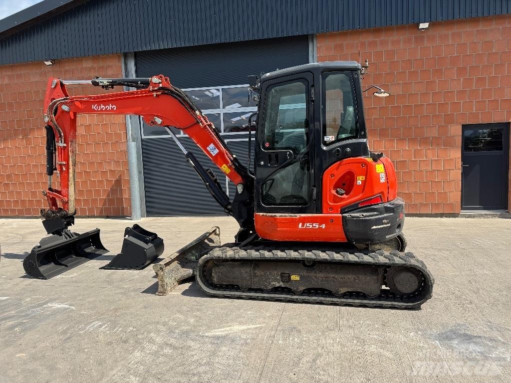 Kubota U 55-4 Mini ekskavatoriai < 7 t