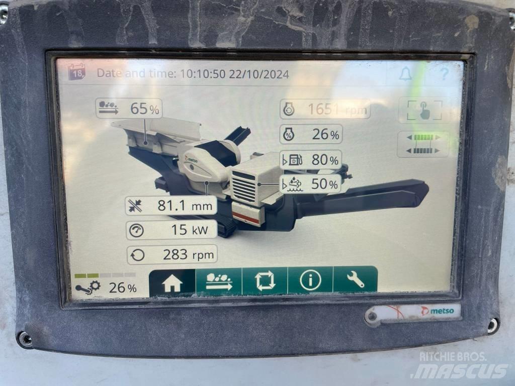 Metso LT106 Mobilūs smulkintuvai