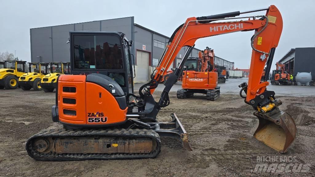 Hitachi ZX55-5A CLR Mini ekskavatoriai < 7 t