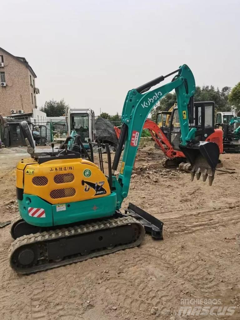 Kubota U 17 Mini ekskavatoriai < 7 t