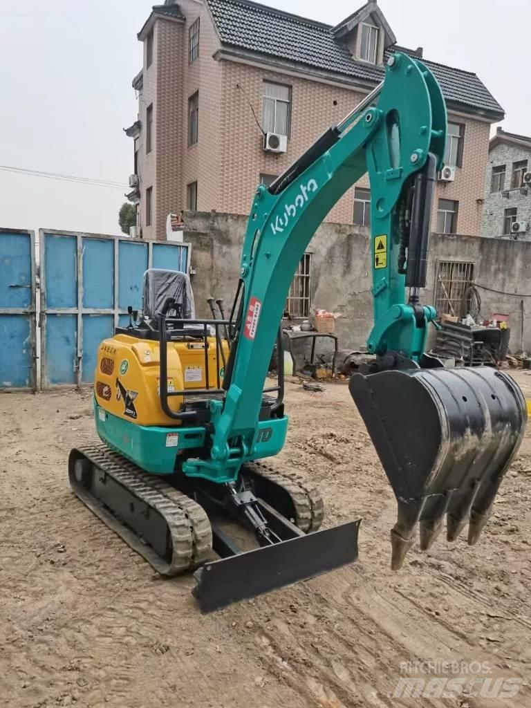 Kubota U 17 Mini ekskavatoriai < 7 t