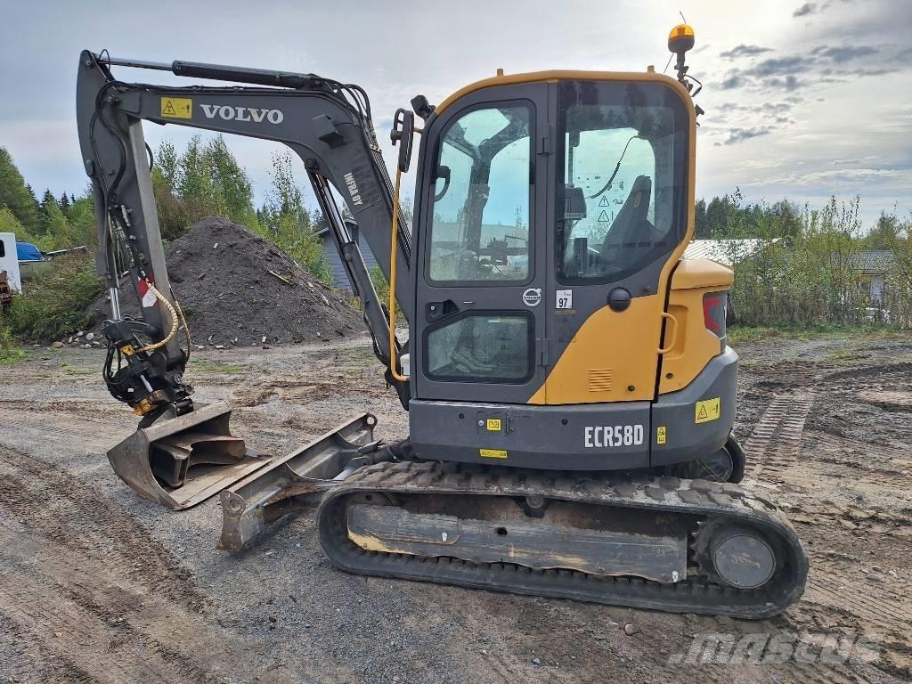 Volvo ECR 58 D Mini ekskavatoriai < 7 t