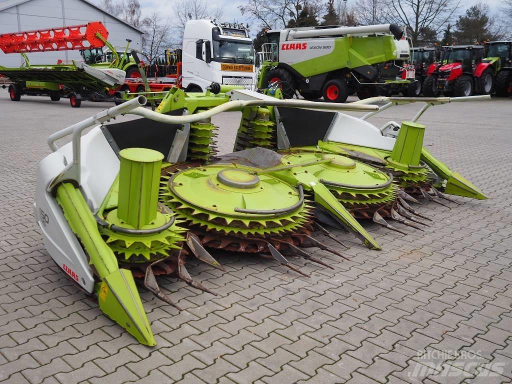 CLAAS Orbis 450 Derliaus nuėmimo kombainų galvos
