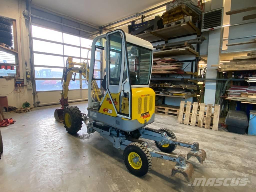 Menzi Muck A20 Priekiniai karjerų ekskavatoriai