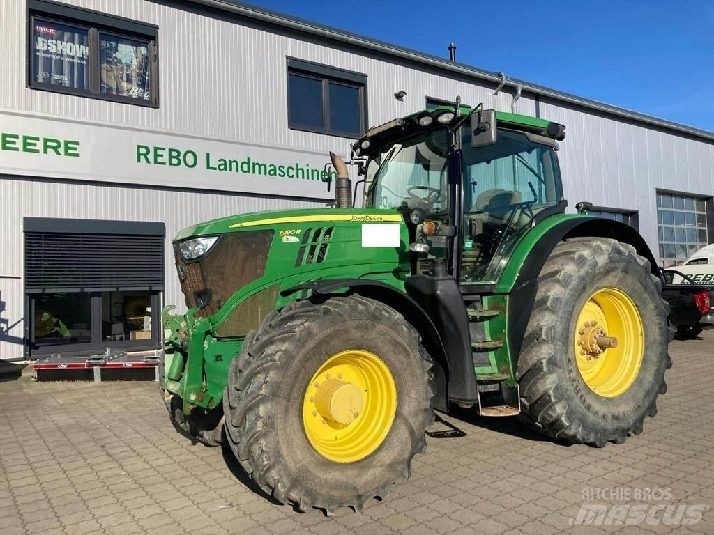 John Deere 6190R Traktoriai