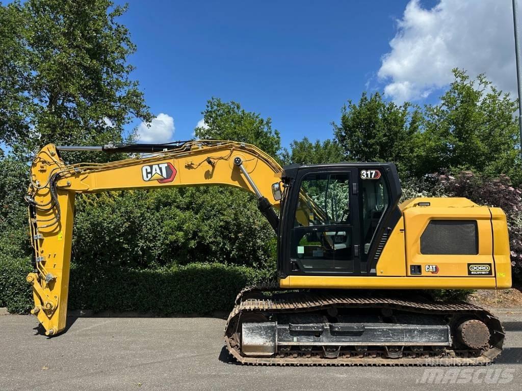 CAT 317 Vikšriniai ekskavatoriai