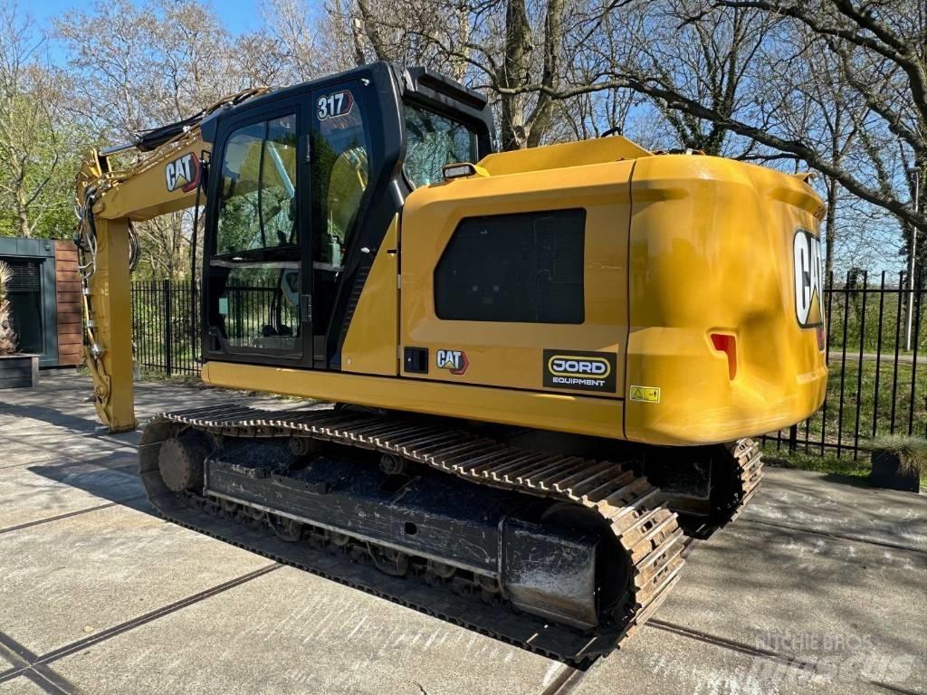 CAT 317 Vikšriniai ekskavatoriai