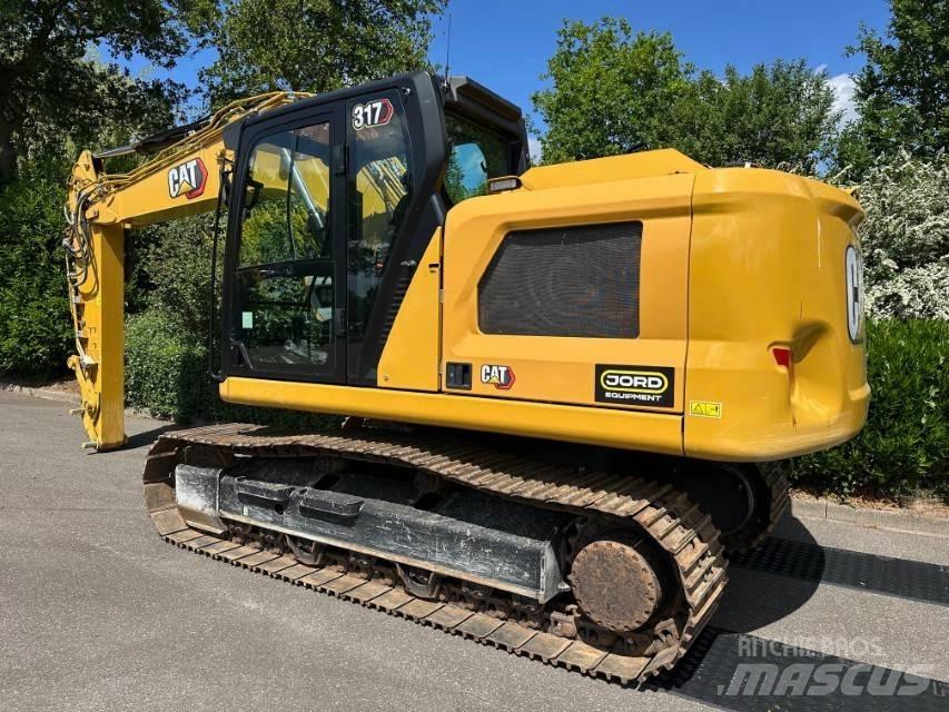 CAT 317 Vikšriniai ekskavatoriai