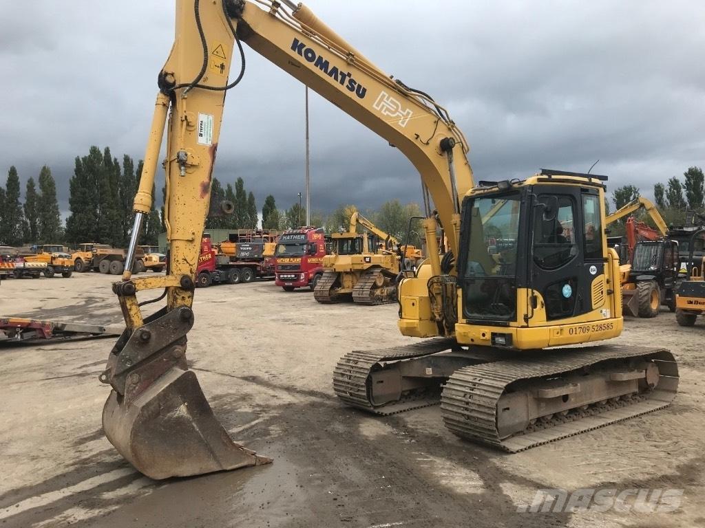 Komatsu PC 138 US-8 Vikšriniai ekskavatoriai