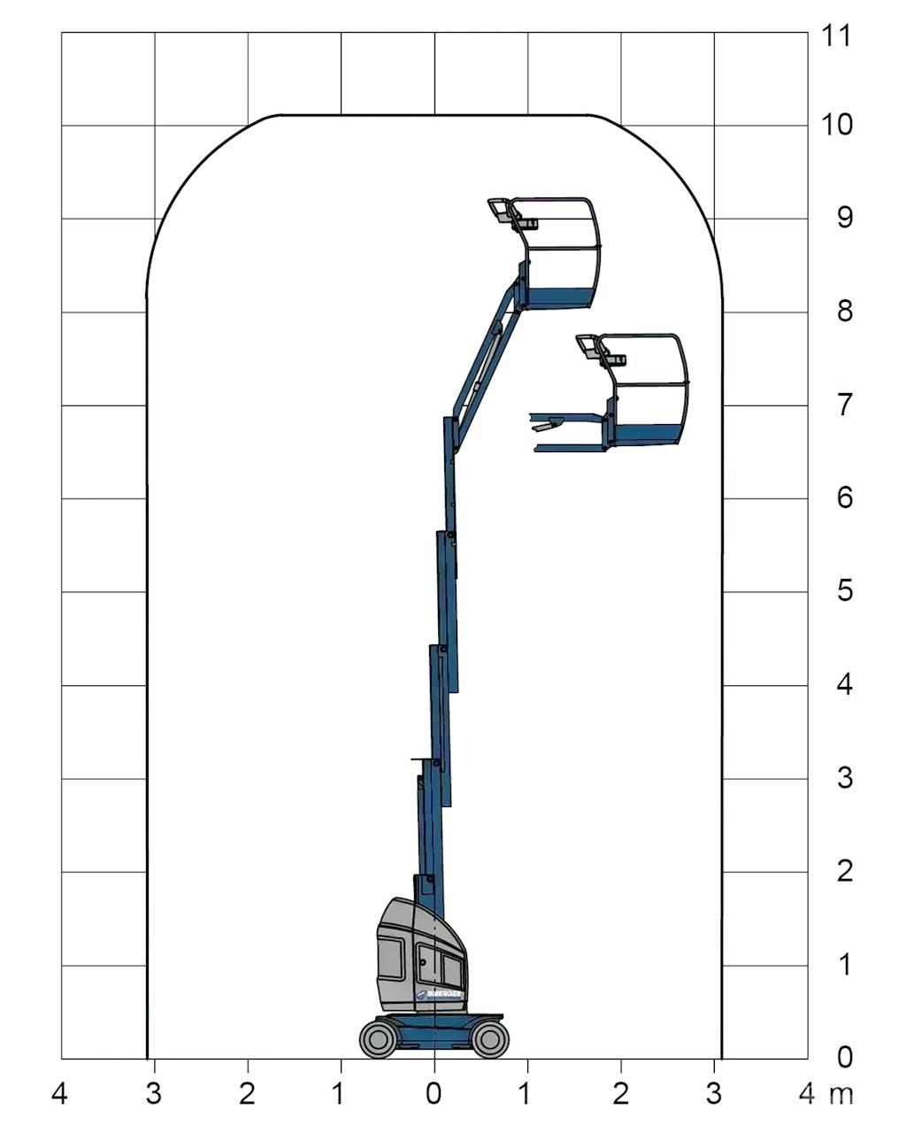 JLG Toucan 10E-L Alkūniniai keltuvai