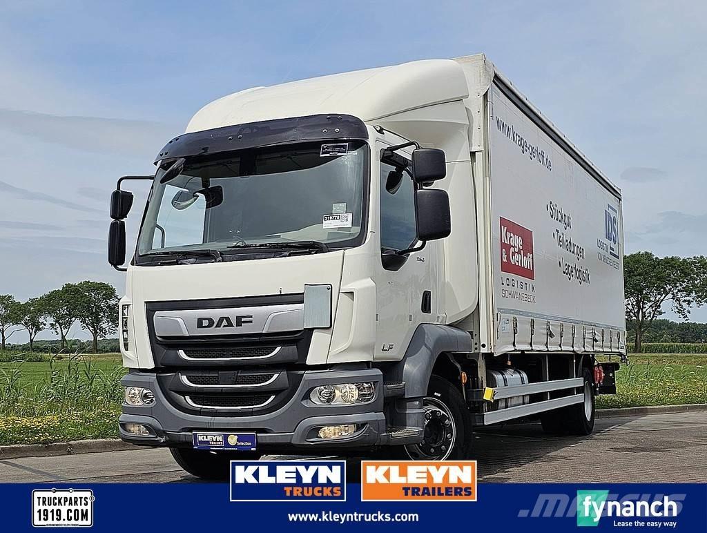 DAF LF 290 16T Priekabos su tentu