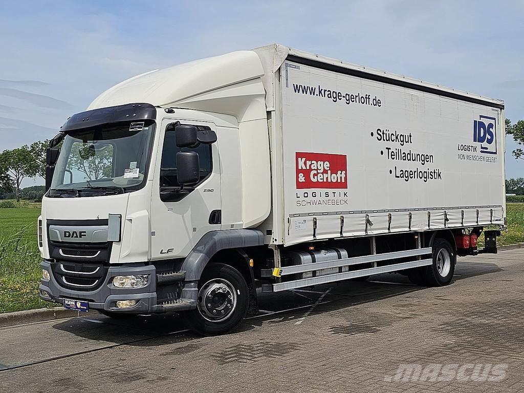 DAF LF 290 16T Priekabos su tentu