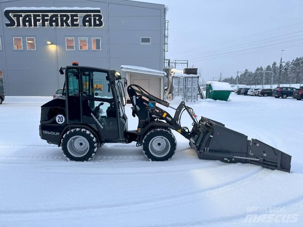Weidemann 1260LP Naudoti kompaktiški traktoriai