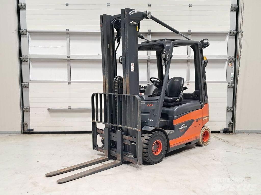 Linde E25-01 Elektriniai šakiniai krautuvai