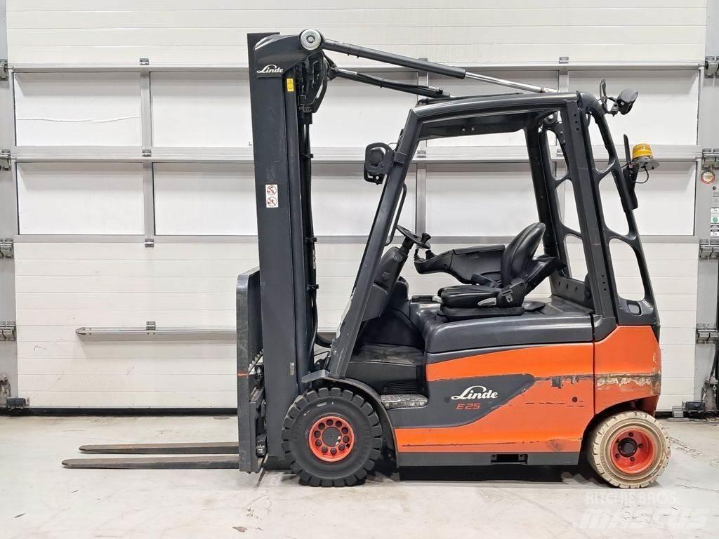 Linde E25-01 Elektriniai šakiniai krautuvai