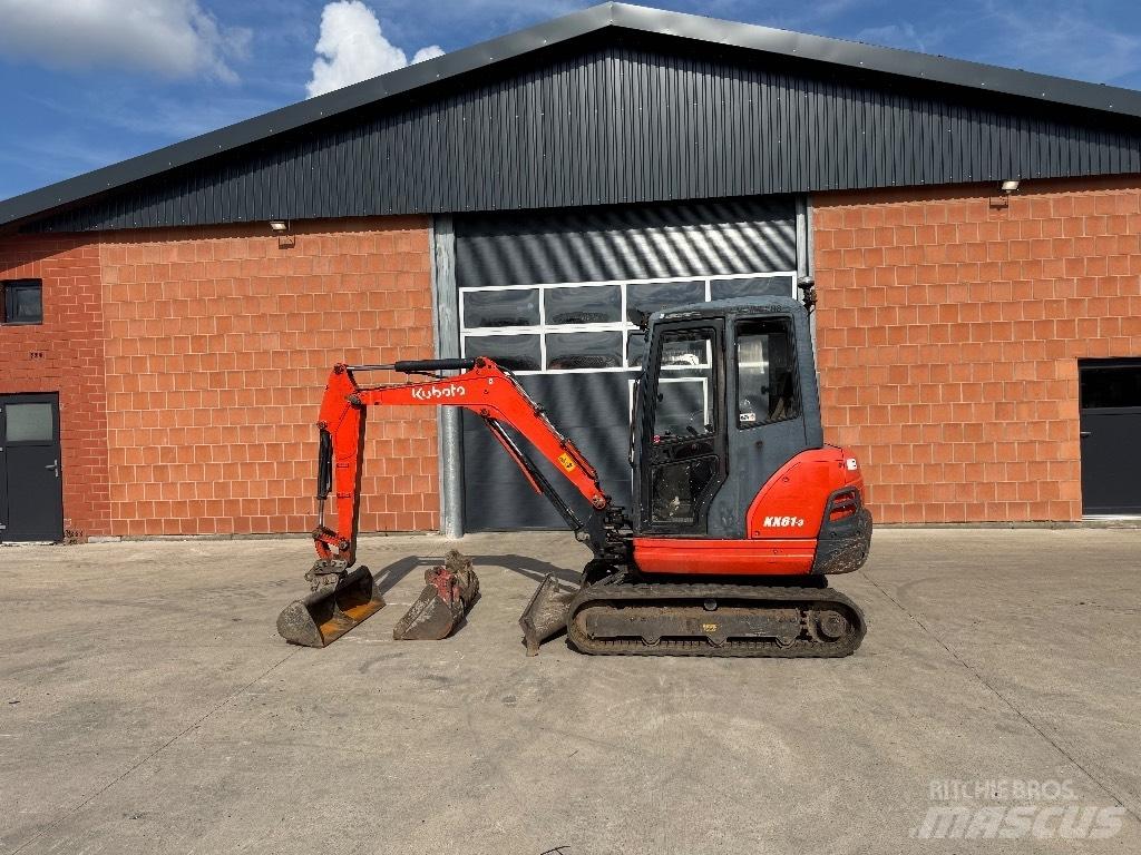 Kubota KX 61-3 Mini ekskavatoriai < 7 t