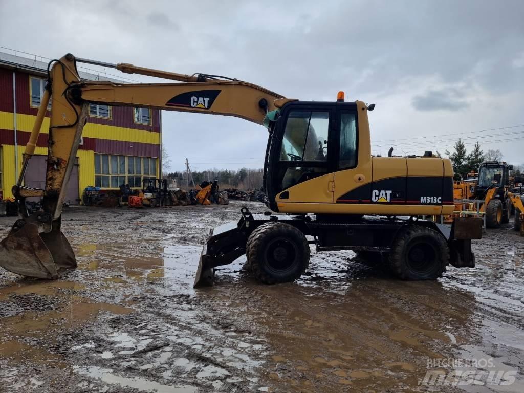 CAT M 313 C Ratiniai ekskavatoriai
