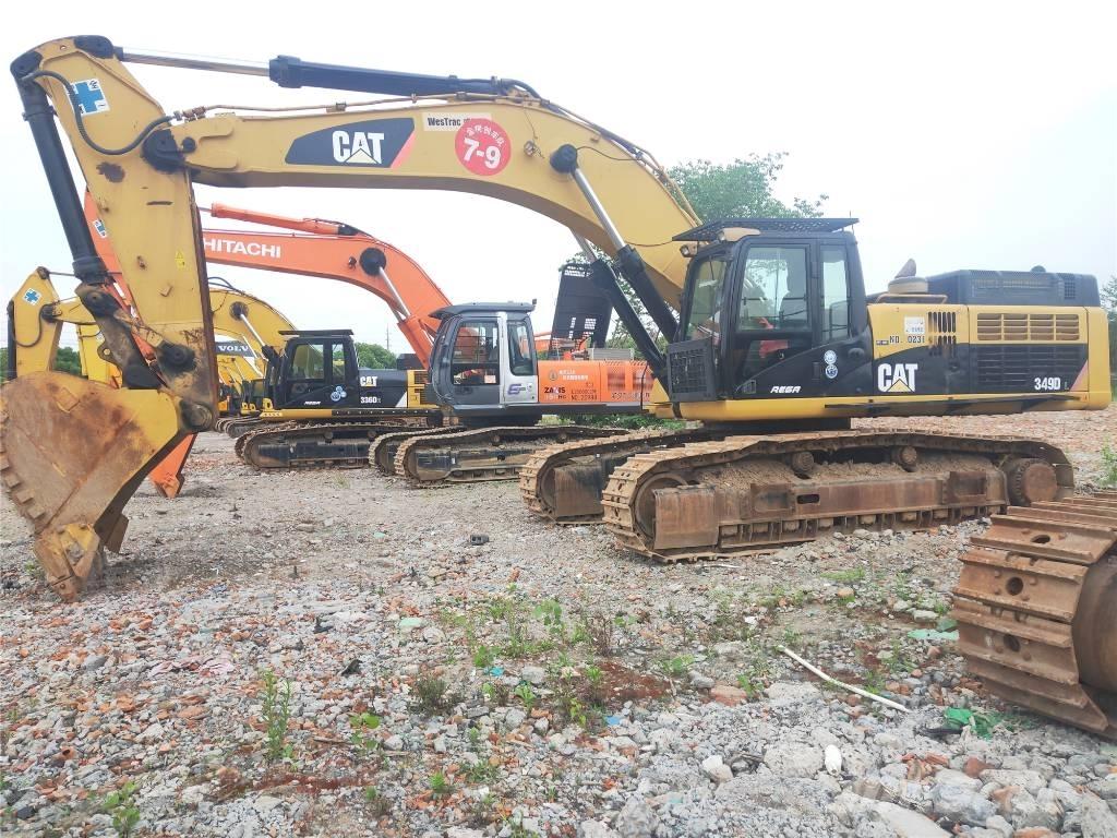 CAT 349DL Vikšriniai ekskavatoriai