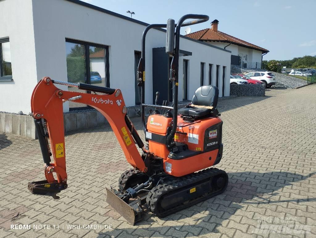 Kubota K008-5 Mini ekskavatoriai < 7 t