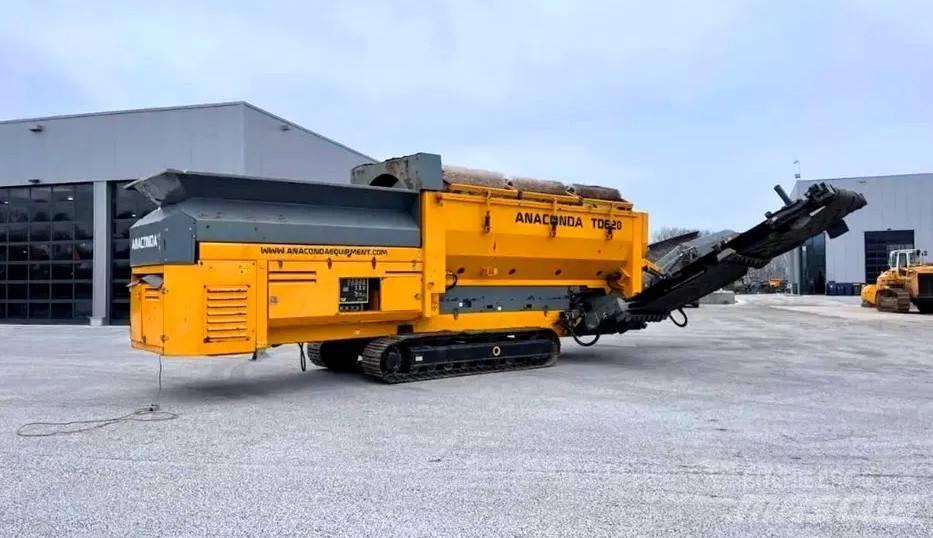 Anaconda TD620 Cilindriniai rotaciniai sietai