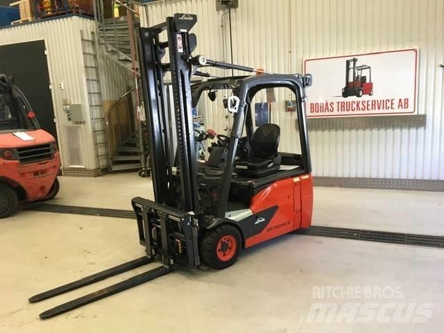 Linde E16 -02 Elektriniai šakiniai krautuvai