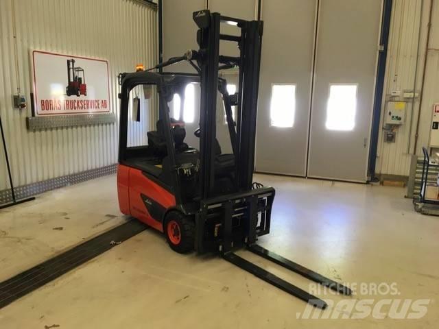 Linde E16 -02 Elektriniai šakiniai krautuvai