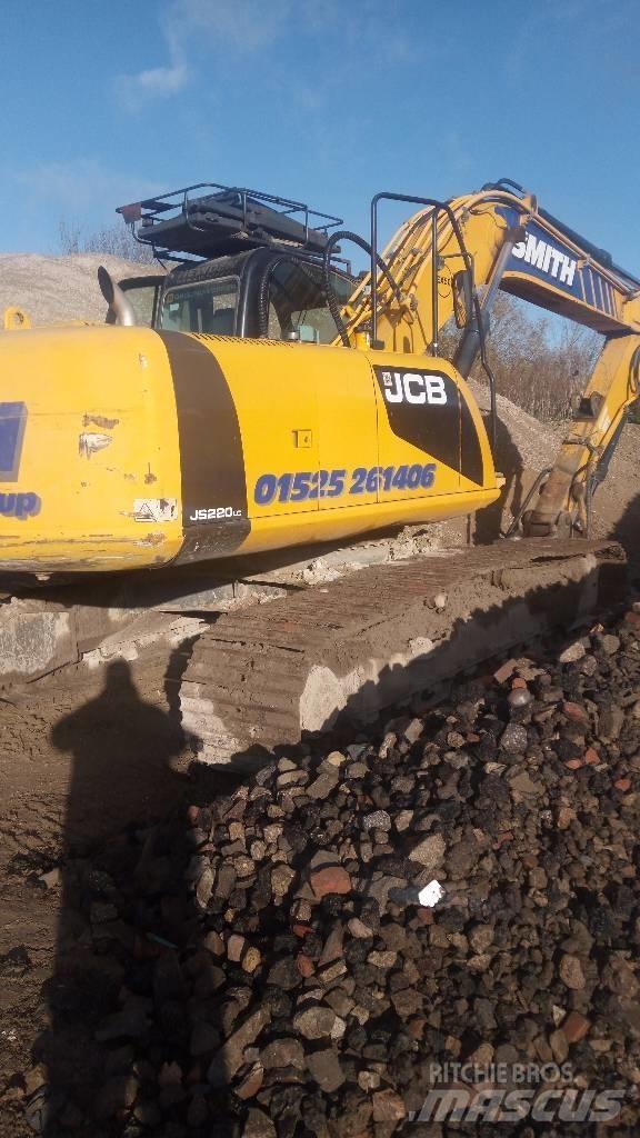 JCB JS 220 LC Vikšriniai ekskavatoriai