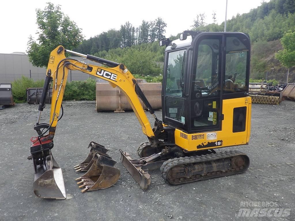 JCB 19 C-1 Mini ekskavatoriai < 7 t